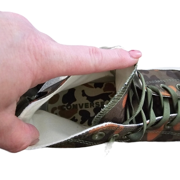 NWOB CONVERSE CHUCK TAYLOR ALL STAR CORDURA HIGH TOP CAMO UNISEX - Picture 6 of 14